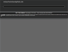 Tablet Screenshot of missrheinlandpfalz.de